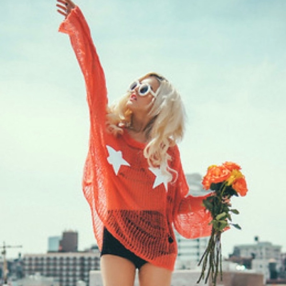 💫 Wildfox Star Bra Lost Sweater 🌊